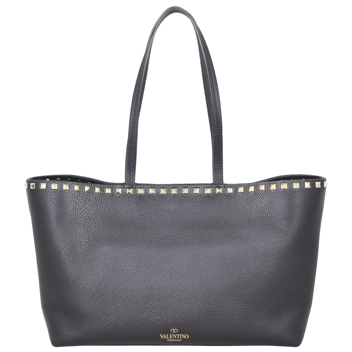 Valentino Rockstud Shopping Tote Small