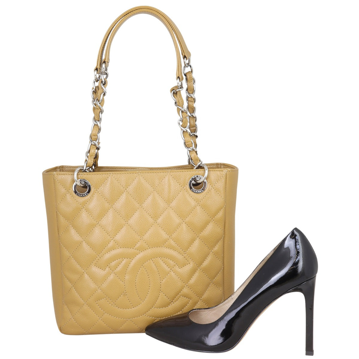 Chanel Petite Shopping Tote | Butterscotch