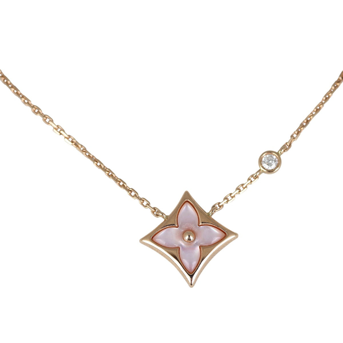 Louis Vuitton Color Blossom BB Star Pendant 18k Rose Gold