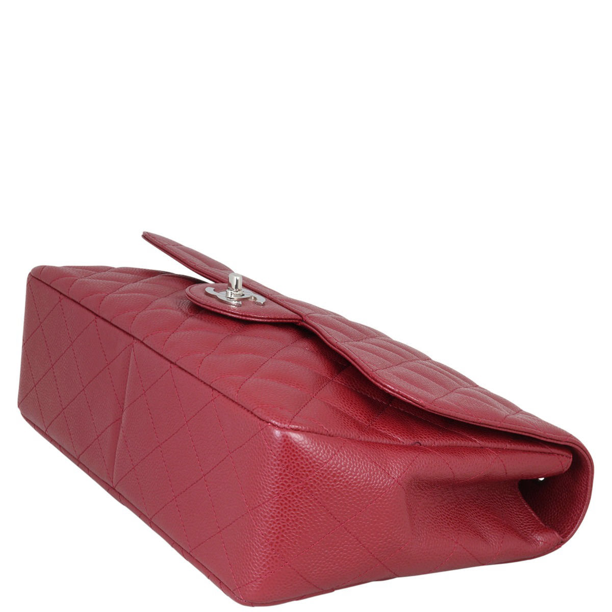 Chanel Classic Single Flap Jumbo | Burgundy