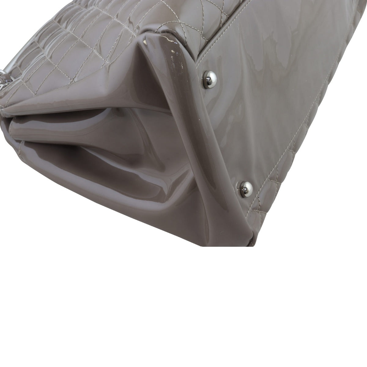 Chanel Mademoiselle Bowler Bag Large | Taupe