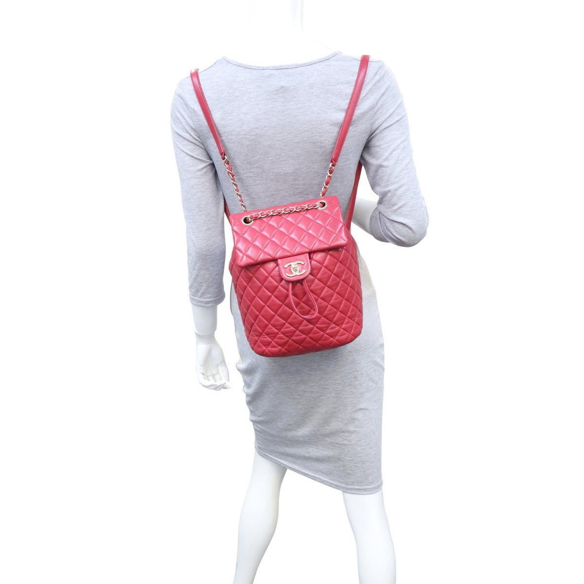 Chanel Urban Spirit Backpack Small | Red