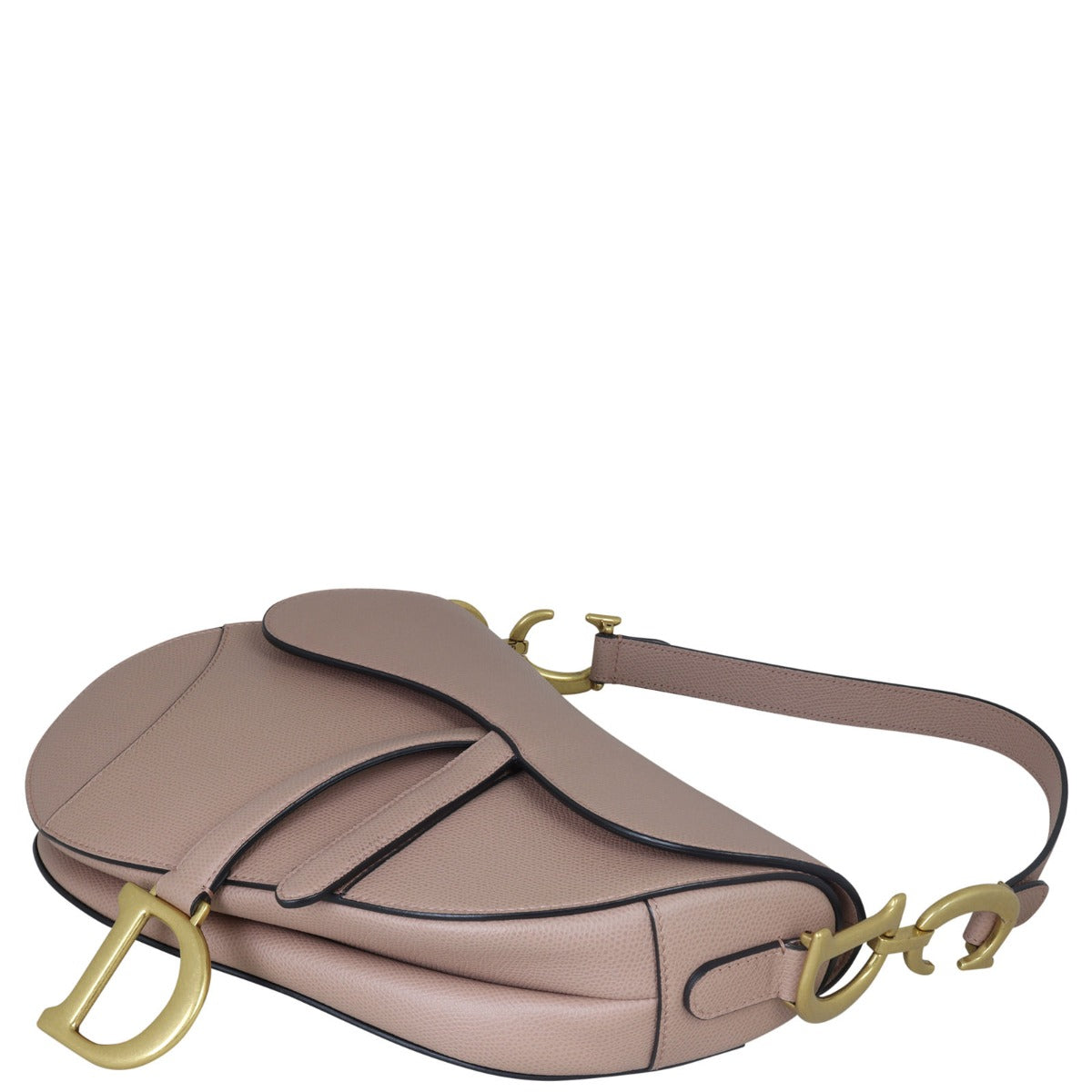 Dior Saddle Bag with Embroidered Strap