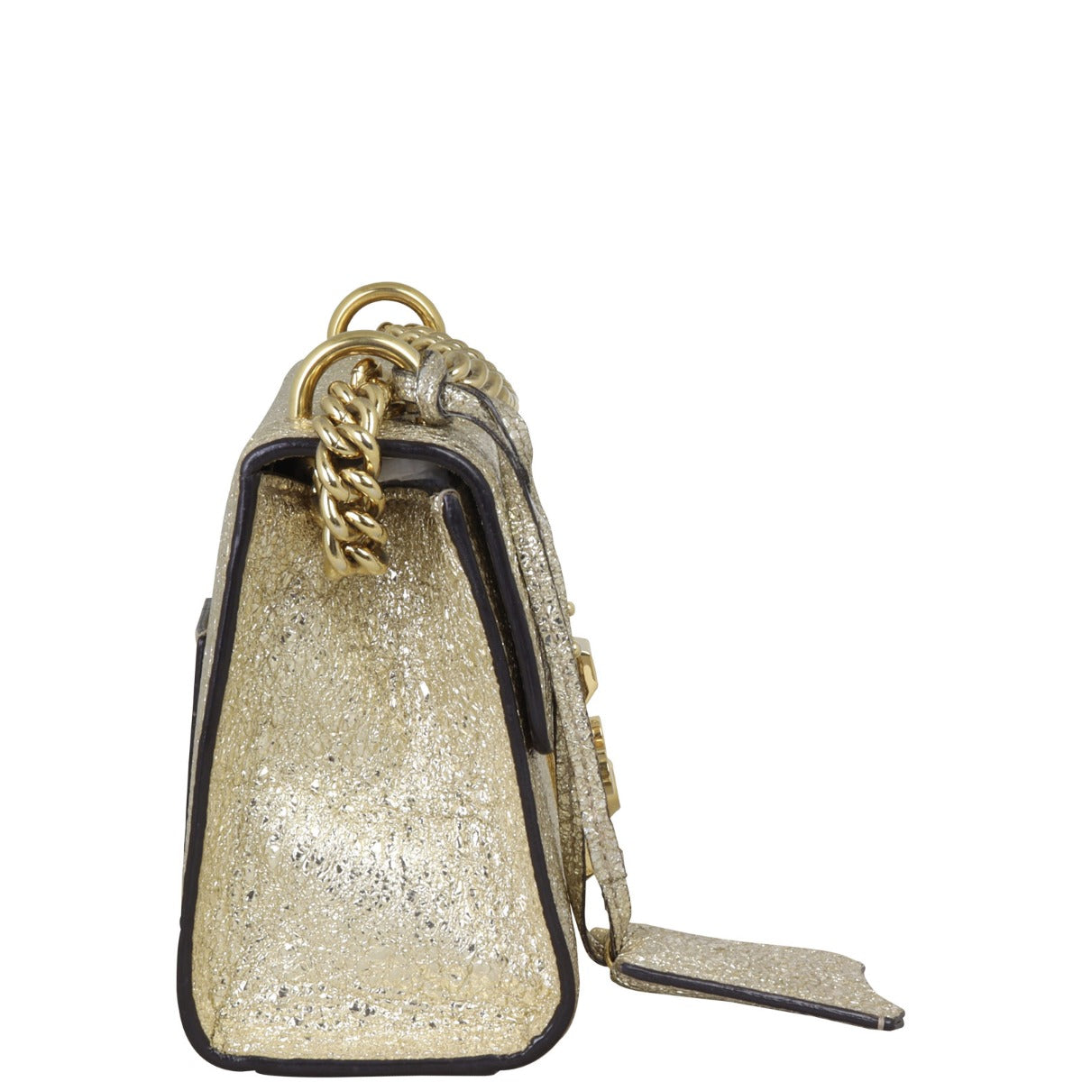 Gucci Padlock Metallic Small Shoulder Bag