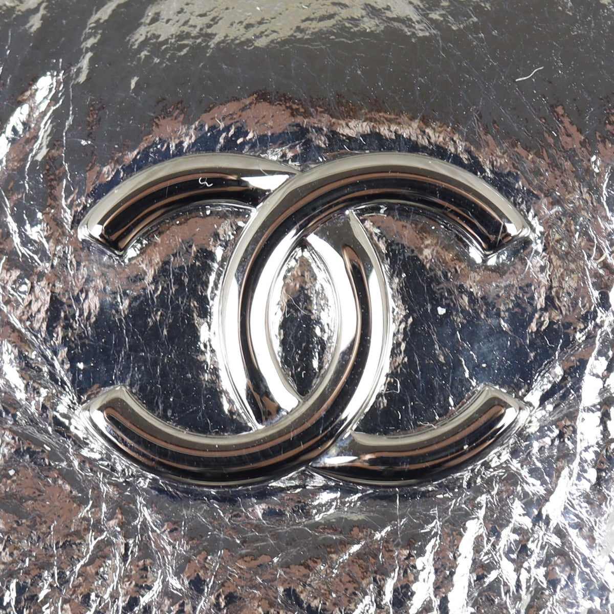 Chanel Coco Opera Metallic Wave Clutch