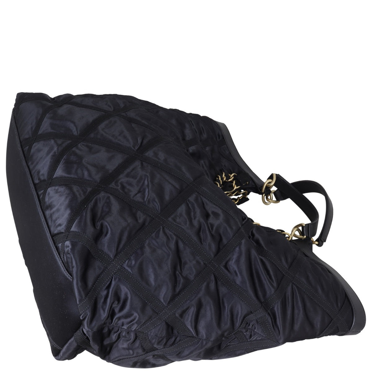 Chanel CC Nylon Maxi Shopping Tote