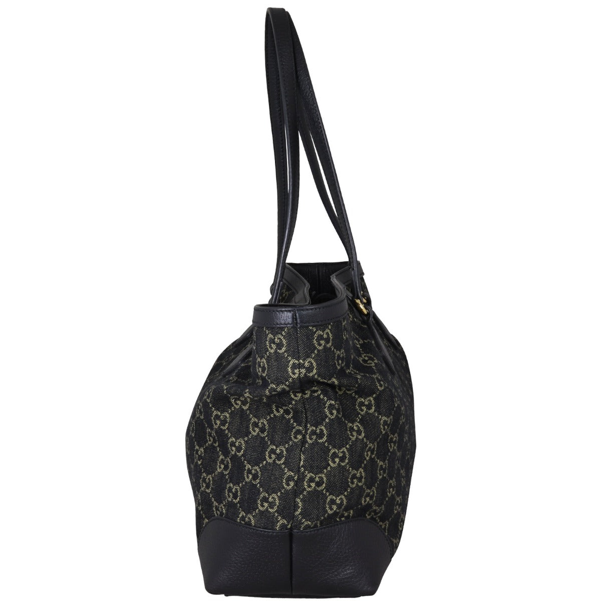 Gucci GG Denim Ophidia Tote Small