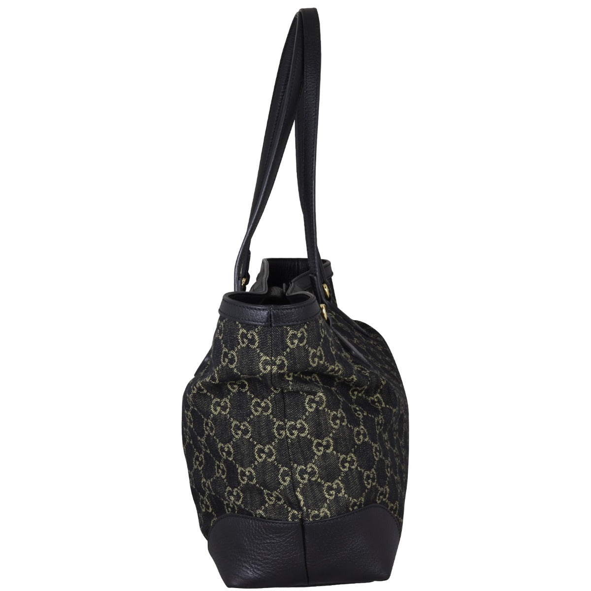 Gucci GG Denim Ophidia Tote Small