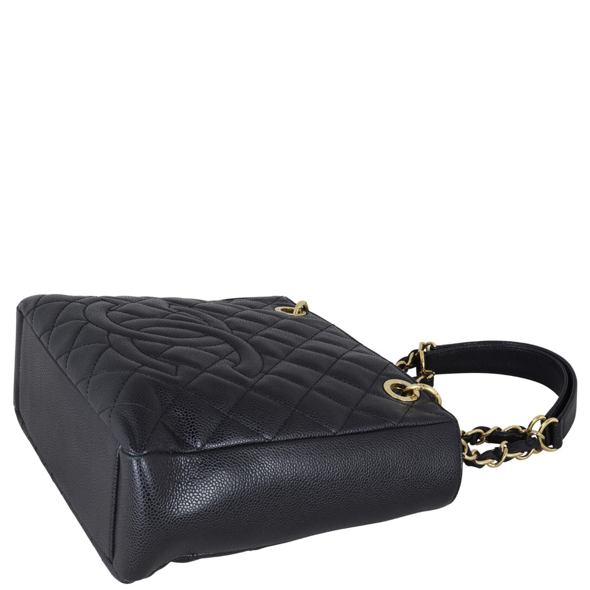 Chanel Petite Shopping Tote | Black Caviar