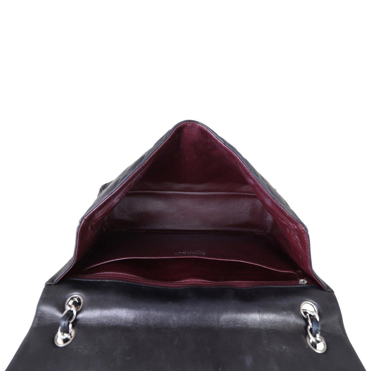 Chanel Classic Single Flap Maxi | Black Lambskin