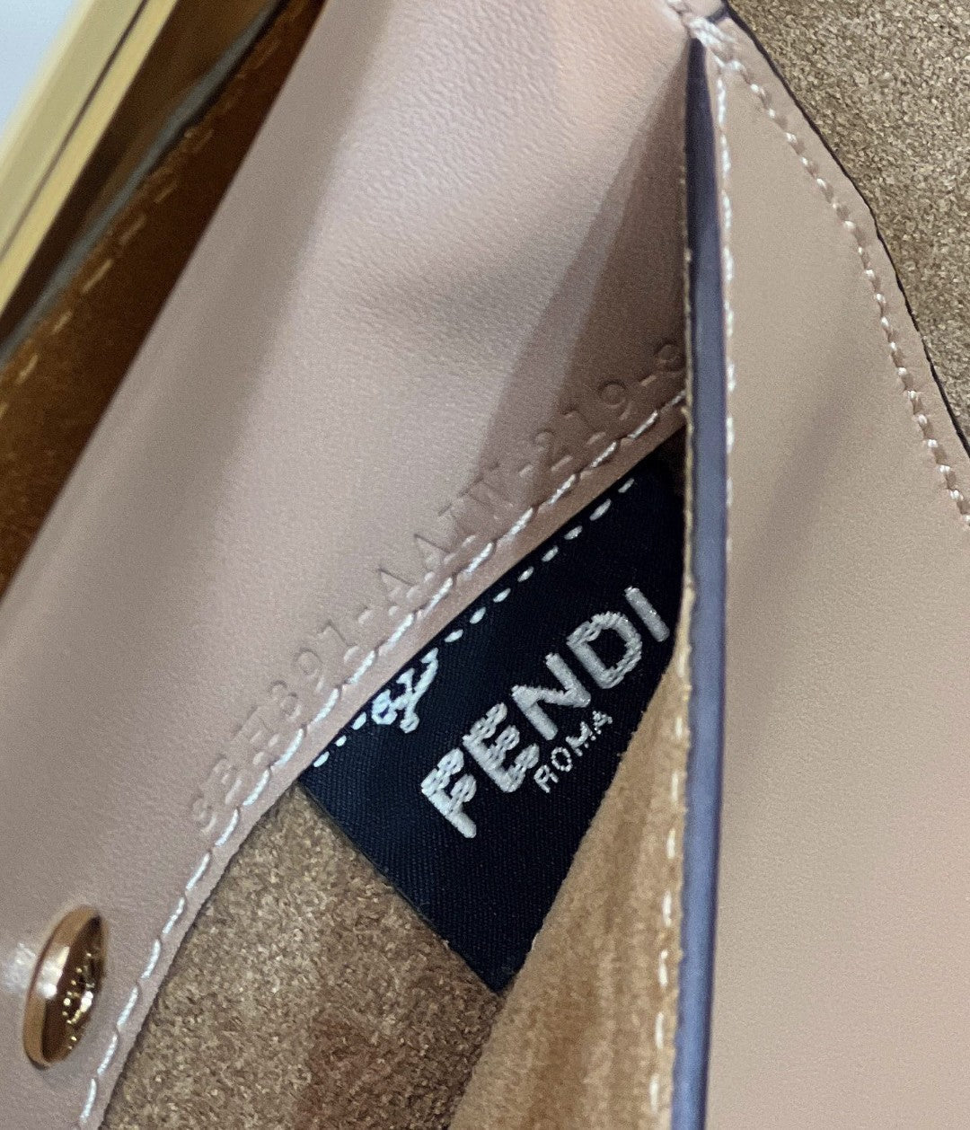 FI Way MeTop Qualityum Beige Bag For Woman 29.5cm/11.5in