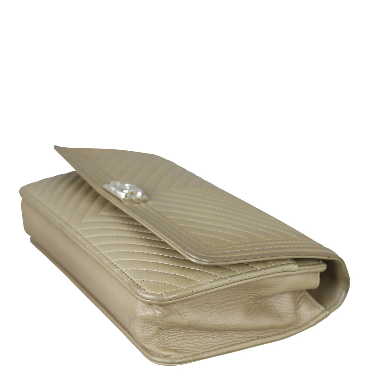 Chanel Boy Wallet On Chain Chevron