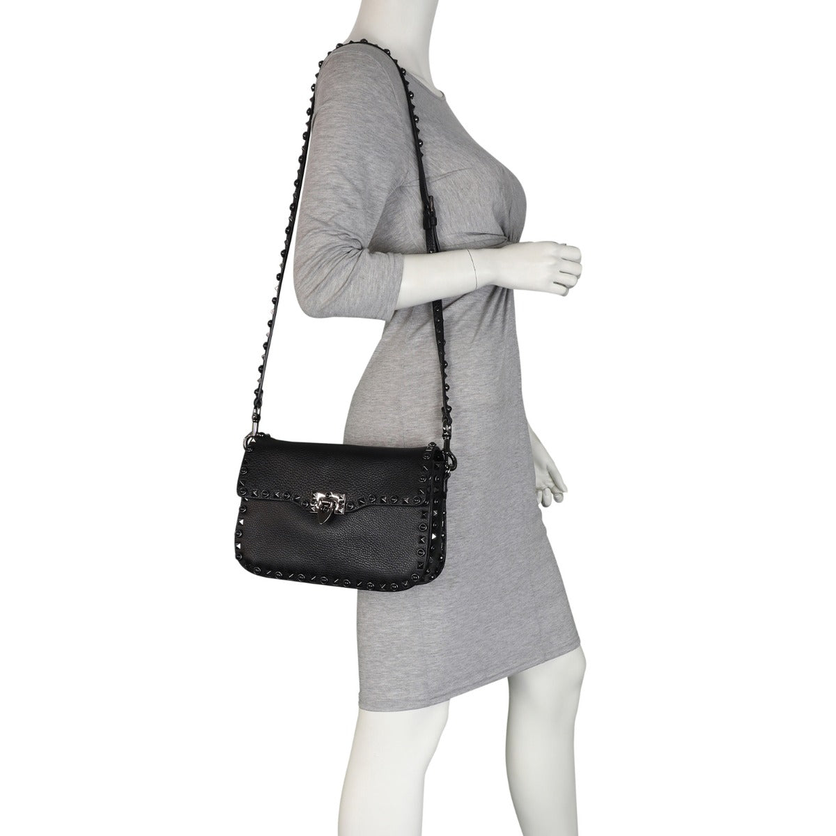 Valentino Rolling Rockstud Crossbody Bag