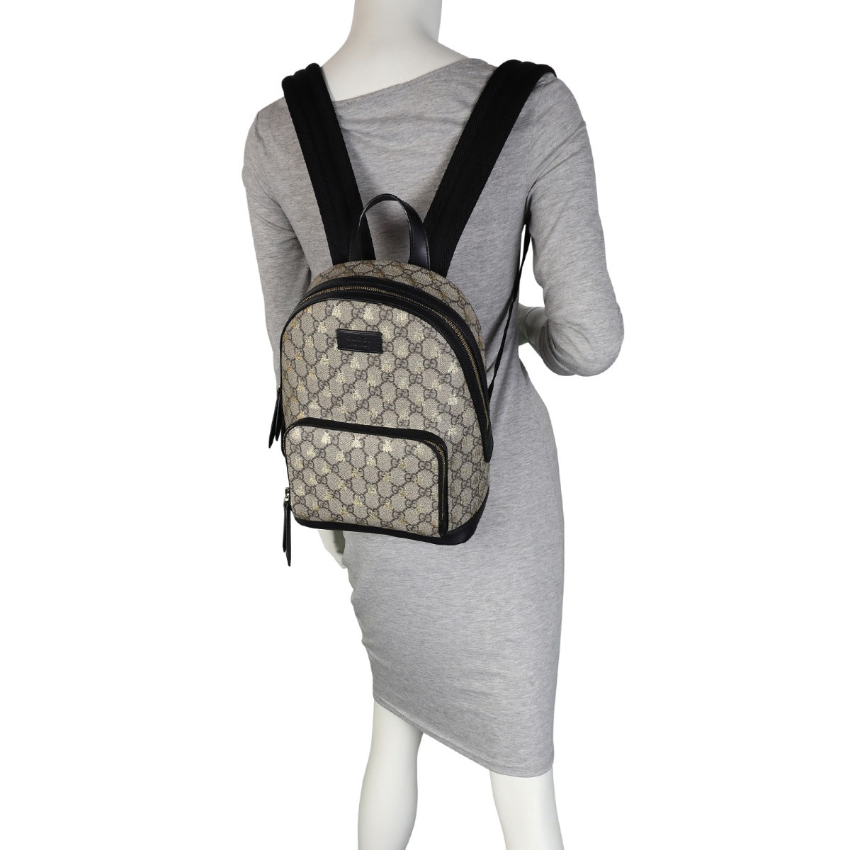 Gucci GG Supreme Bees Backpack