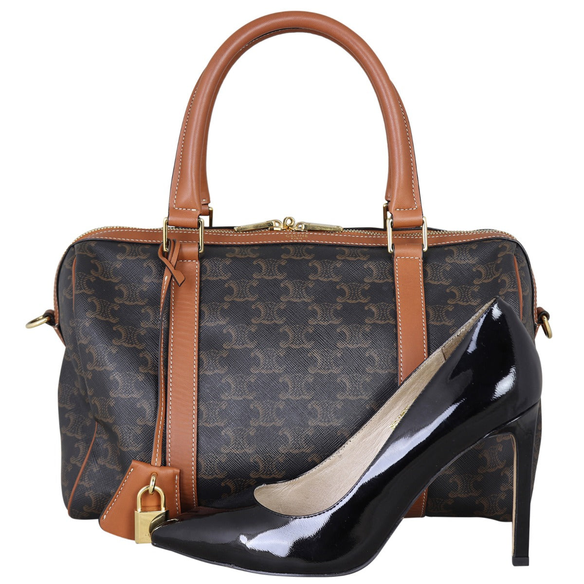 Celine Triomphe Boston Bag