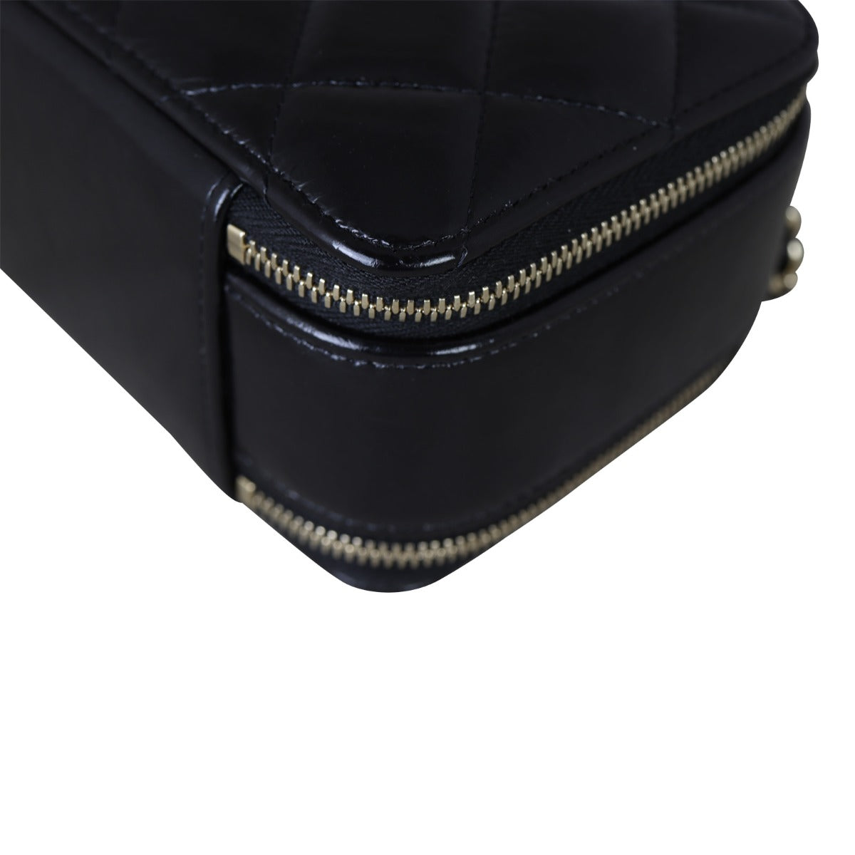 Chanel Vanity Case Chain Bag Mini Patent
