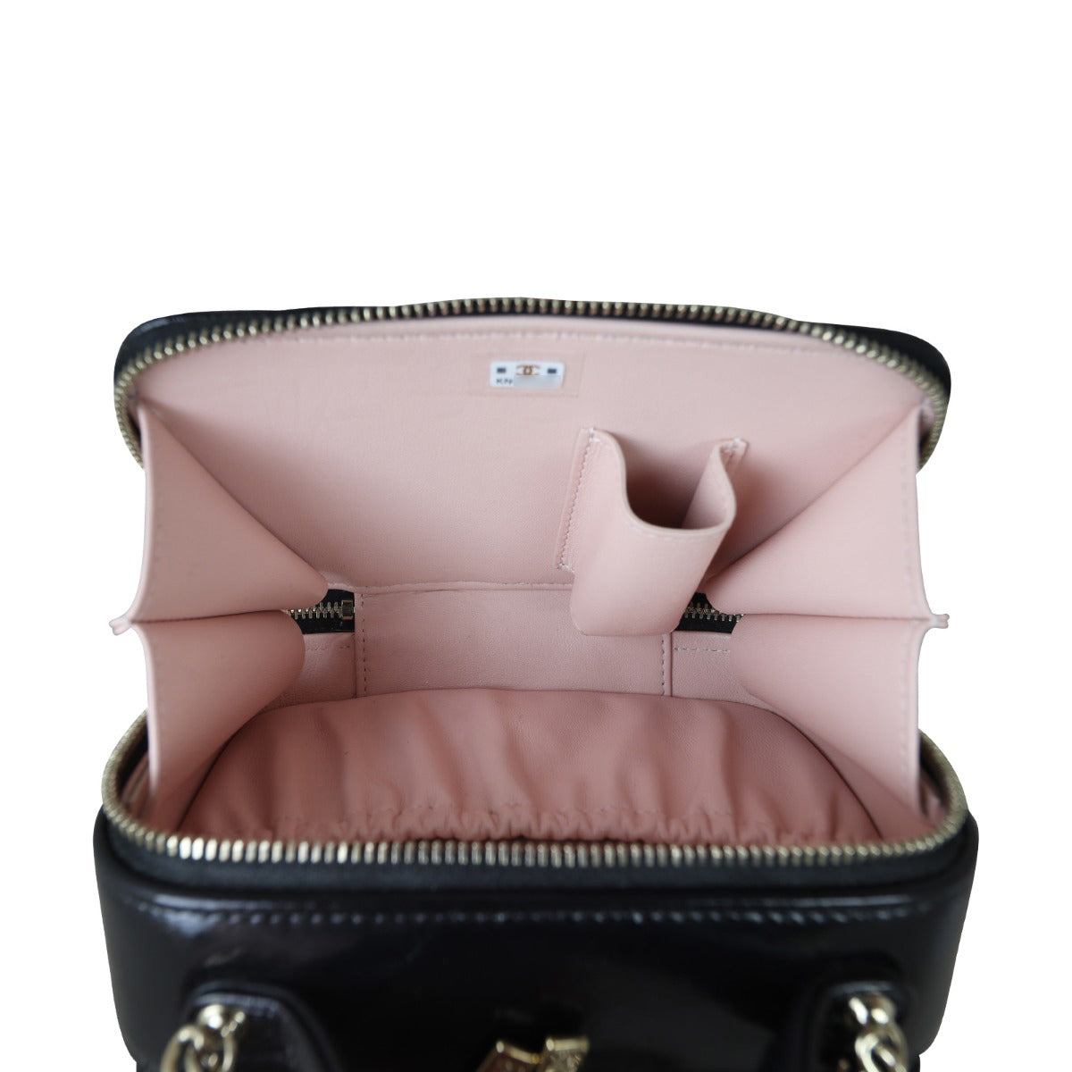 Chanel Vanity Case Chain Bag Mini Patent
