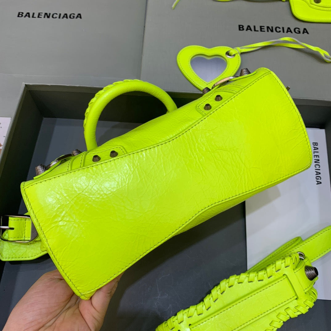 Top Quality Neo Cagole XS Handbag In Light Green, For Women,  Bags 10.2in/26cm