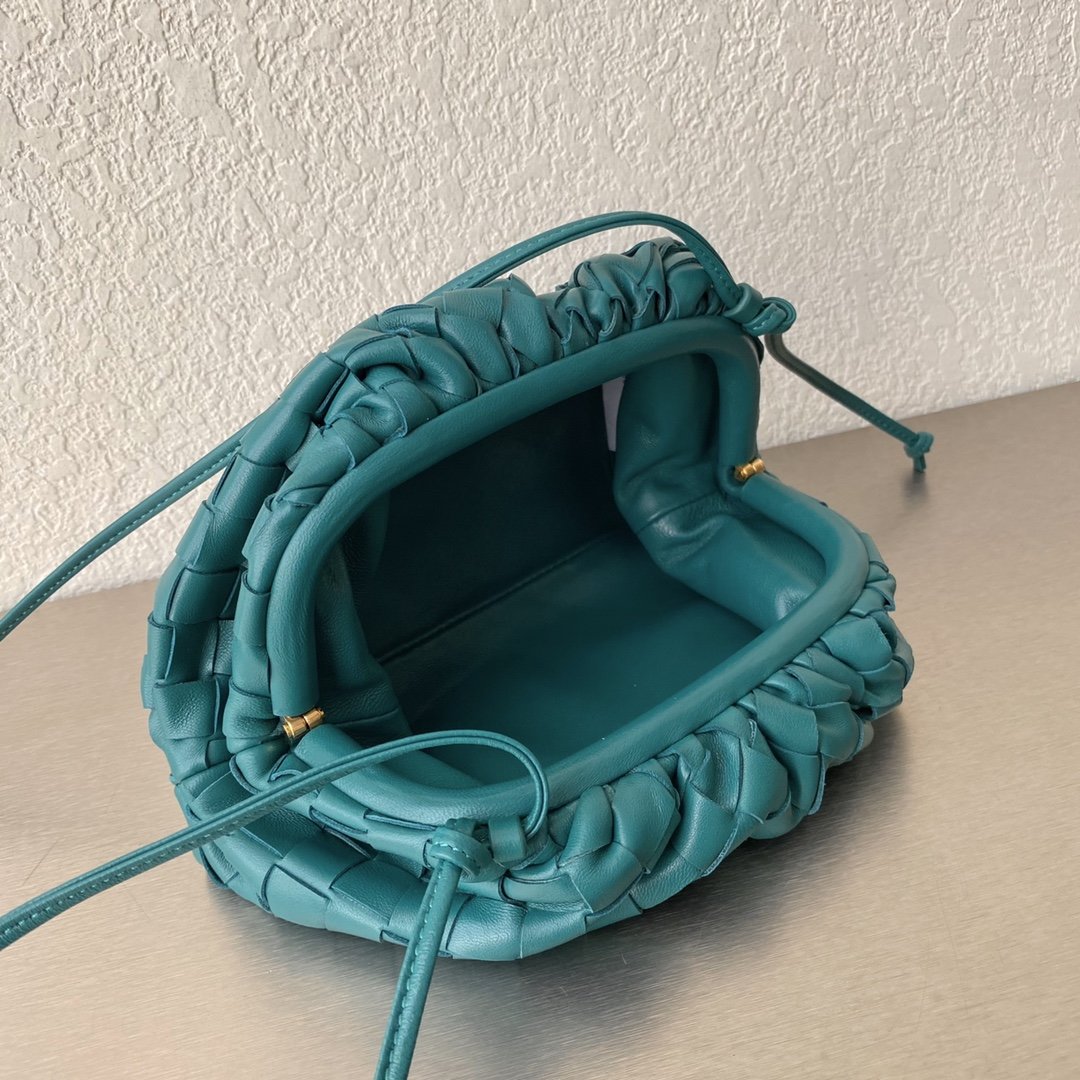 Top Quality Mini Pouch Blue, For Women, Bags 8.6in/22cm
