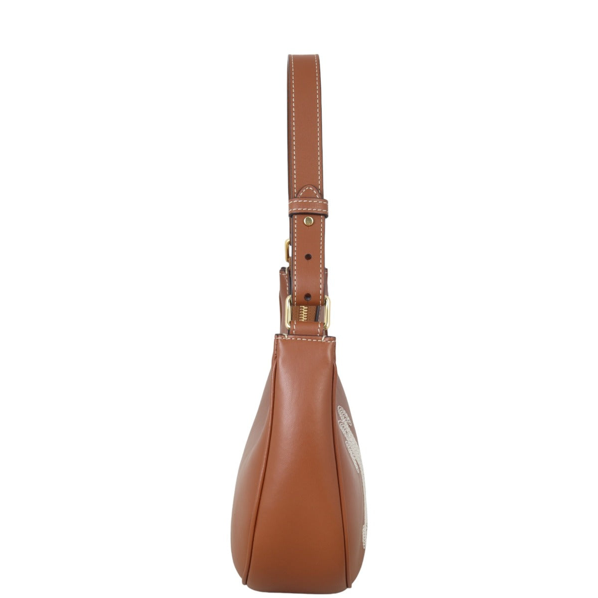 Celine Ava Triomphe Hobo Embroidered