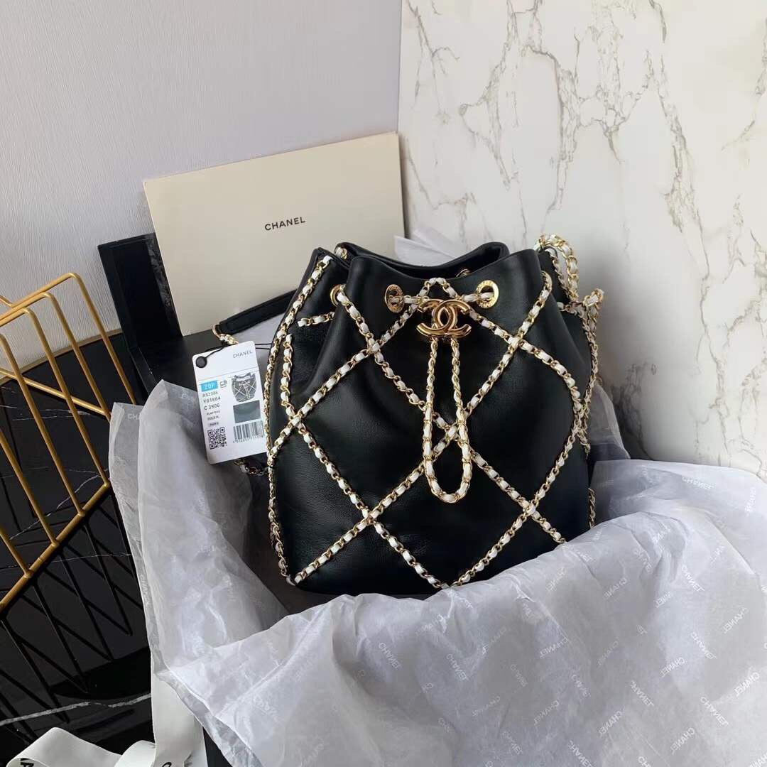 CHL 21 Handbag Black For Women, Women’s Bags 8in/22cm