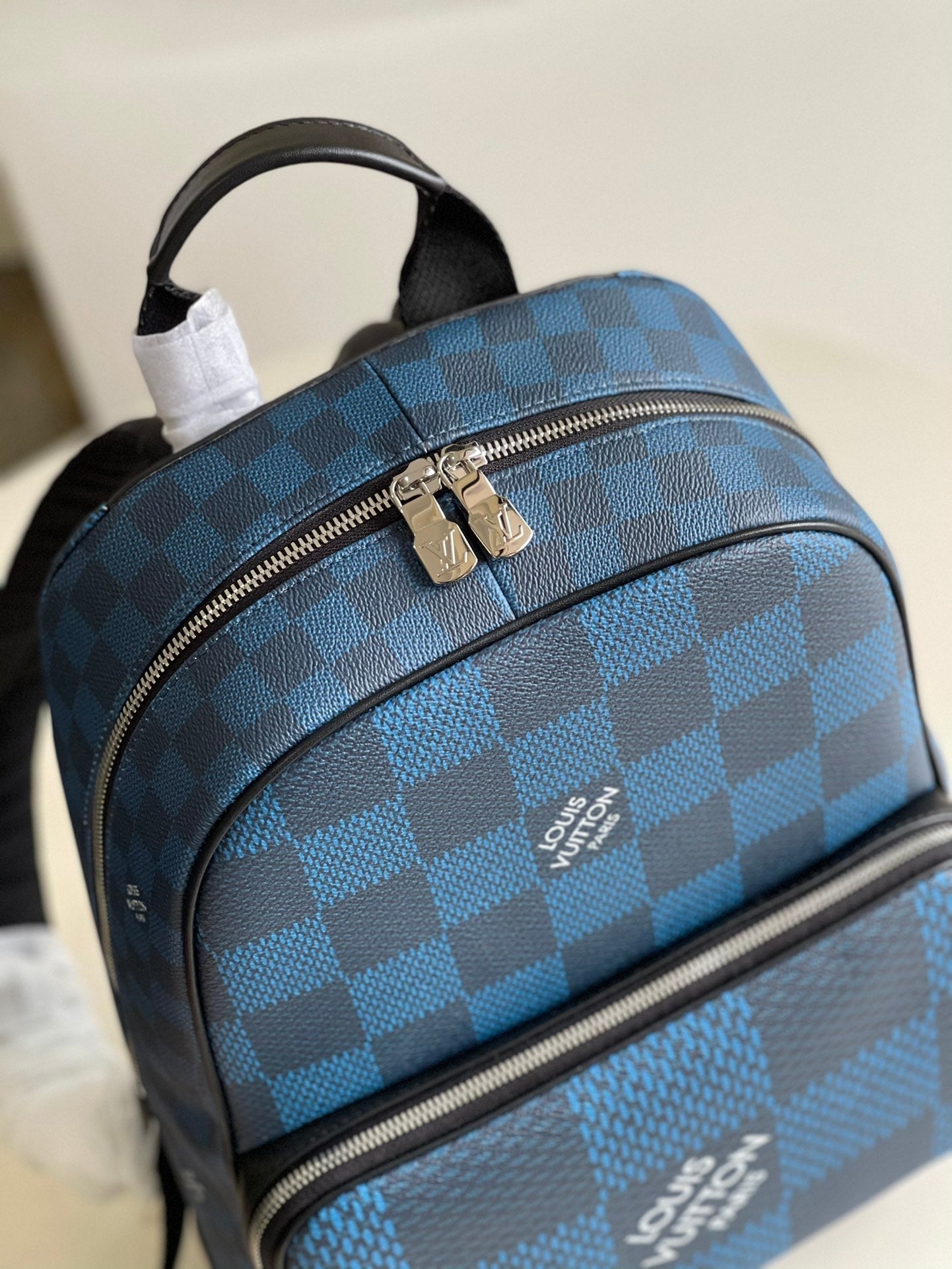 Top Quality Campus Backpack Damier Graphite 3D Canvas Blue For Men, Bags 39cm Top Quality N50008