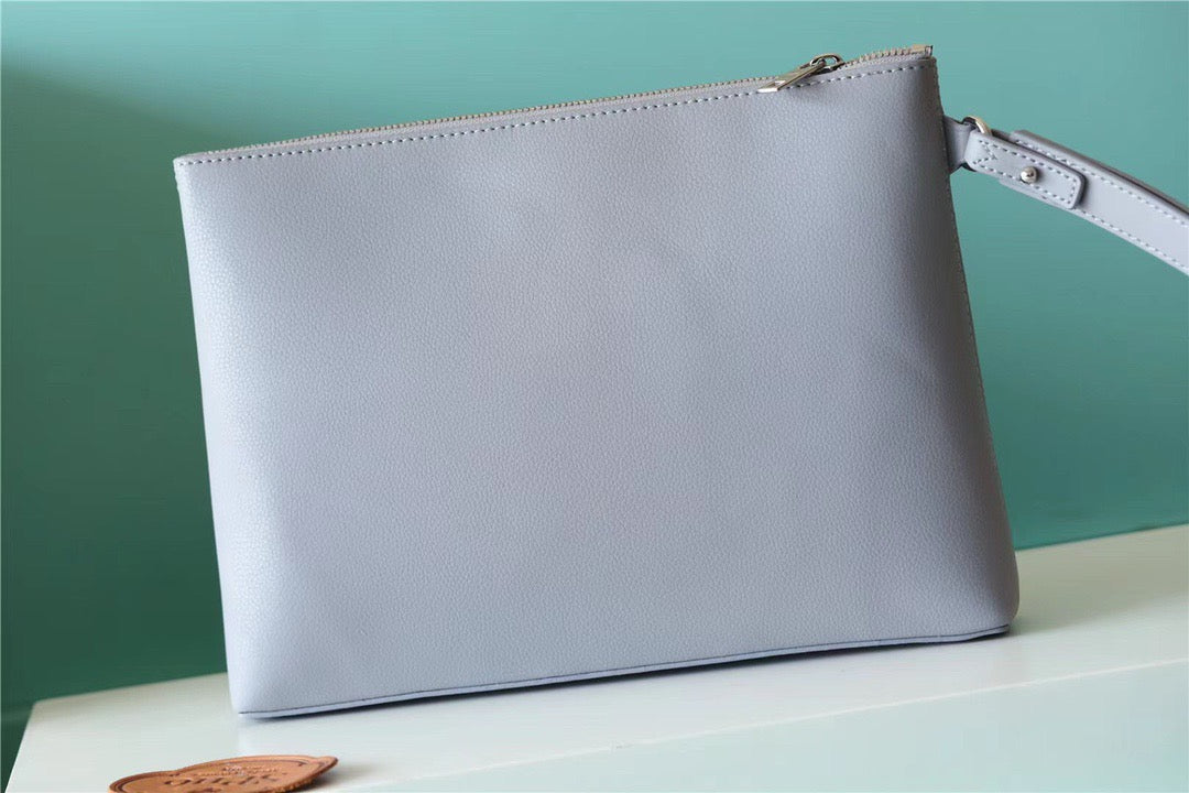 Top Quality Pochette Ipad Grey Aerogram For Men, Wallet 30cm Top Quality M81029