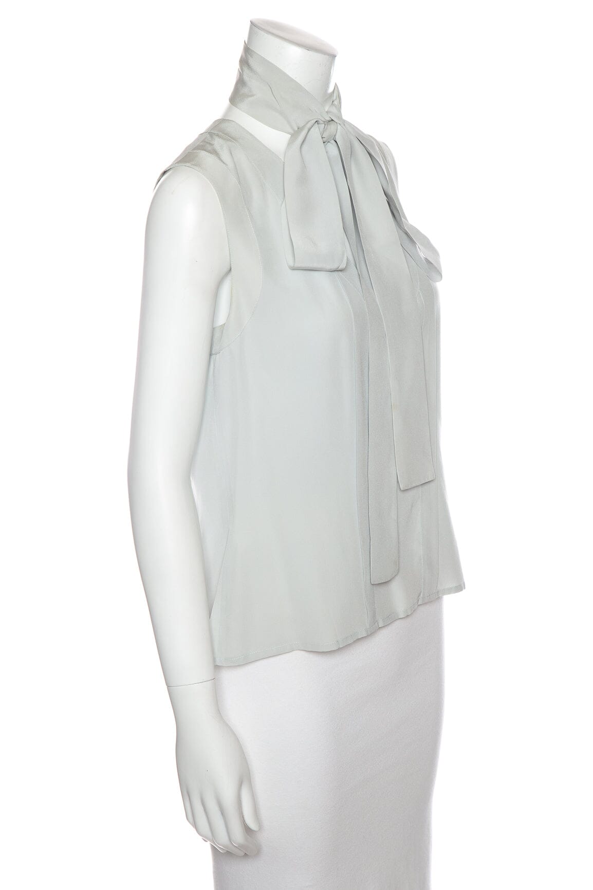 Chanel   2003 Spring Grey Sleeveless Blo  SZ 40