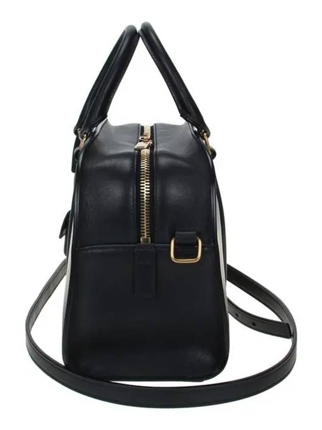 Luxury Saint Laurent Trending 2025 Rock Baby Leather Duffel Bag Black