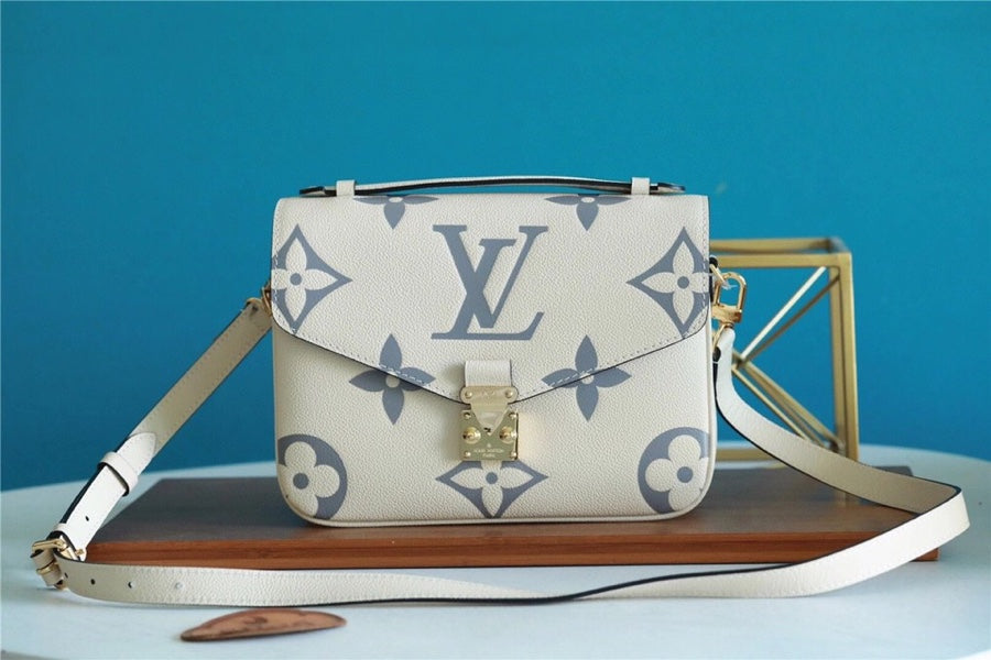Top Quality Pochette Metis Monogram Empreinte White For Women, Womens Handbags, Shoulder Bags And Crossbody Bags 9.8in/25cm Top Quality 