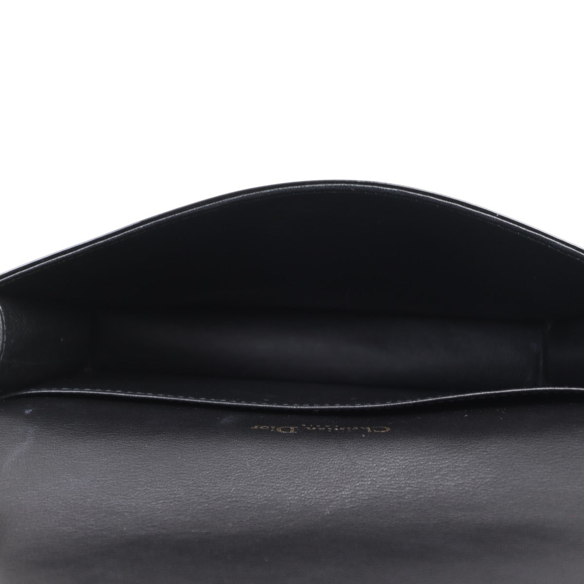 Dior Lady Dior Patent Cannage Pouch