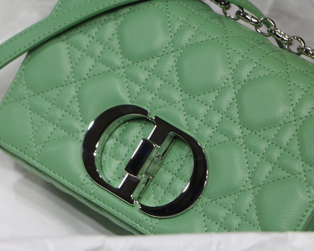 Top Quality Small Caro Bag Green For Women, Womens Handbags, Shoulder Bags, Crossbody Bags, 20cm/8in CD