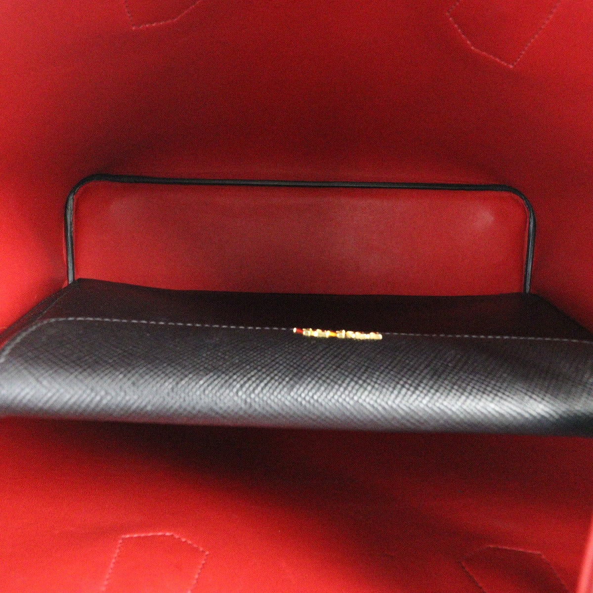 Prada Saffiano Cuir Double Bag Medium