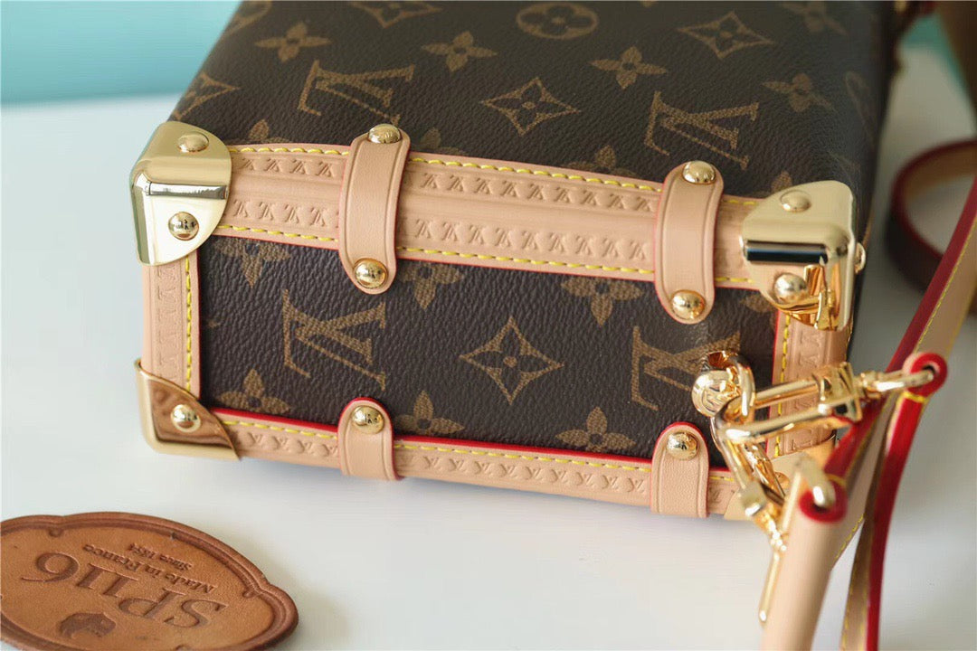 Top Quality Side Trunk PM Monogram Canvas For Women, Womens Bags, Shoulder And Crossbody Bags 8.3in/21cm Top Quality 