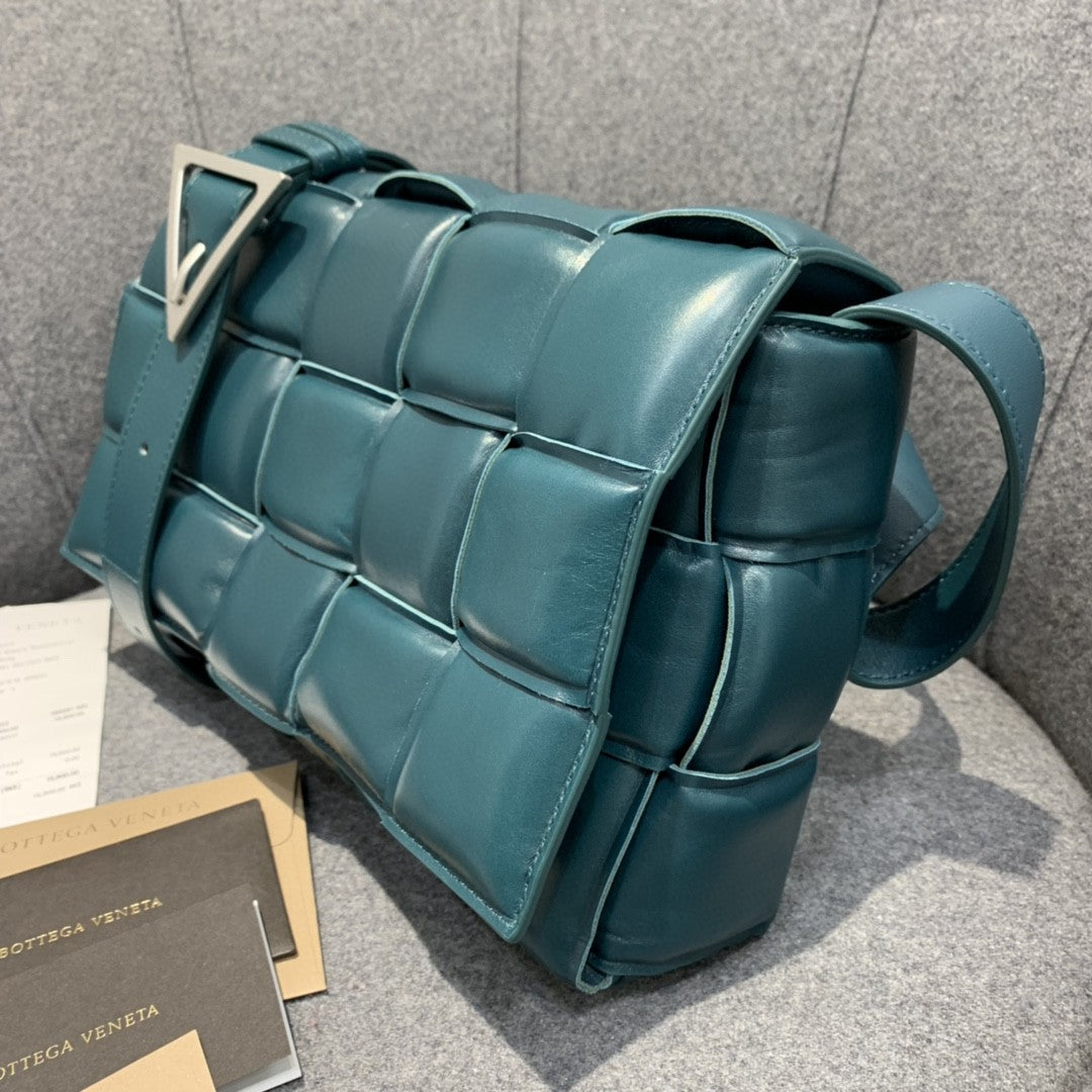 Top Quality Padded Cassette Bag For Women 10.2in/26cm In Blue 591970VCQR13118