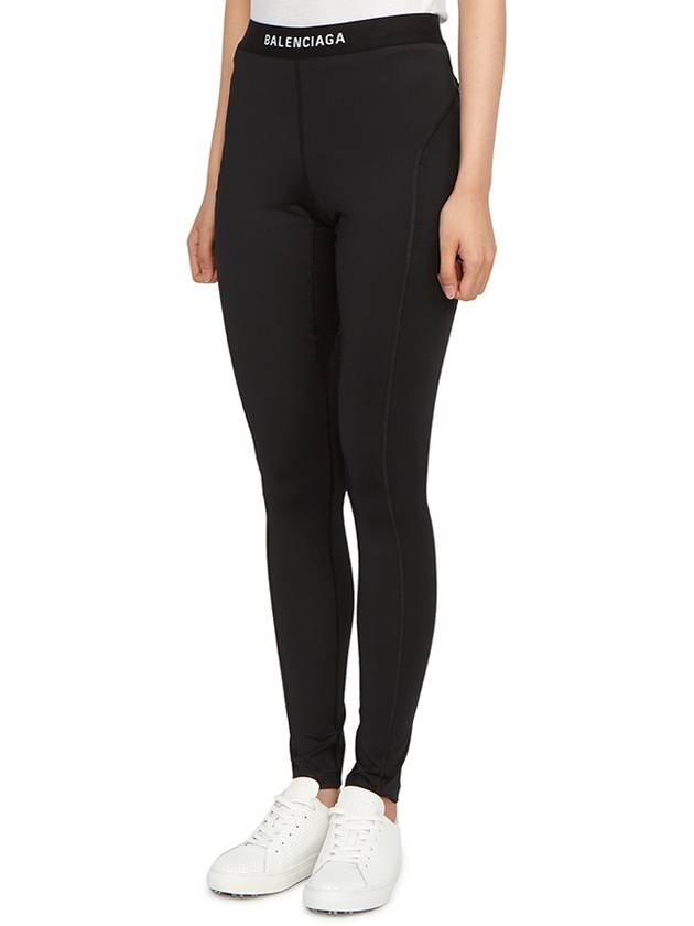 Luxury Balenciaga Trending 2025 Athletic Leggings Pans Black