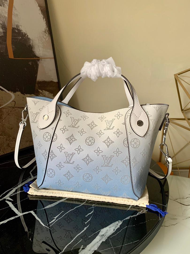 Top Quality Hina PM GraTop Qualityent Blue For Women, Womens Handbags, Shoulder And Crossbody Bags 9in/23cm Top Quality