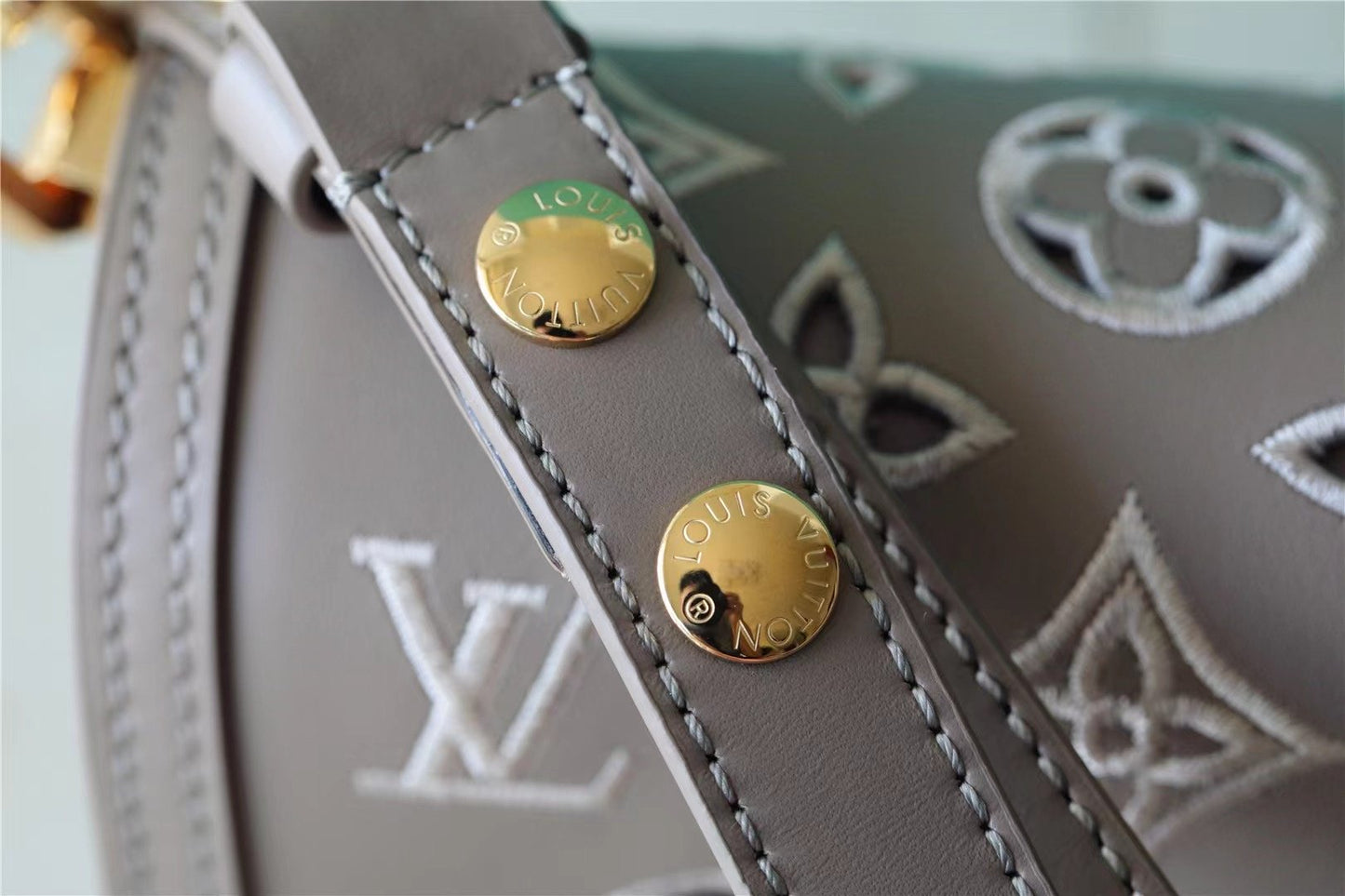 Top Quality Dauphine East West Monogram Khaki For Women,  Shoulder and Crossbody Bags 9.6in/24.5cm Top Quality 