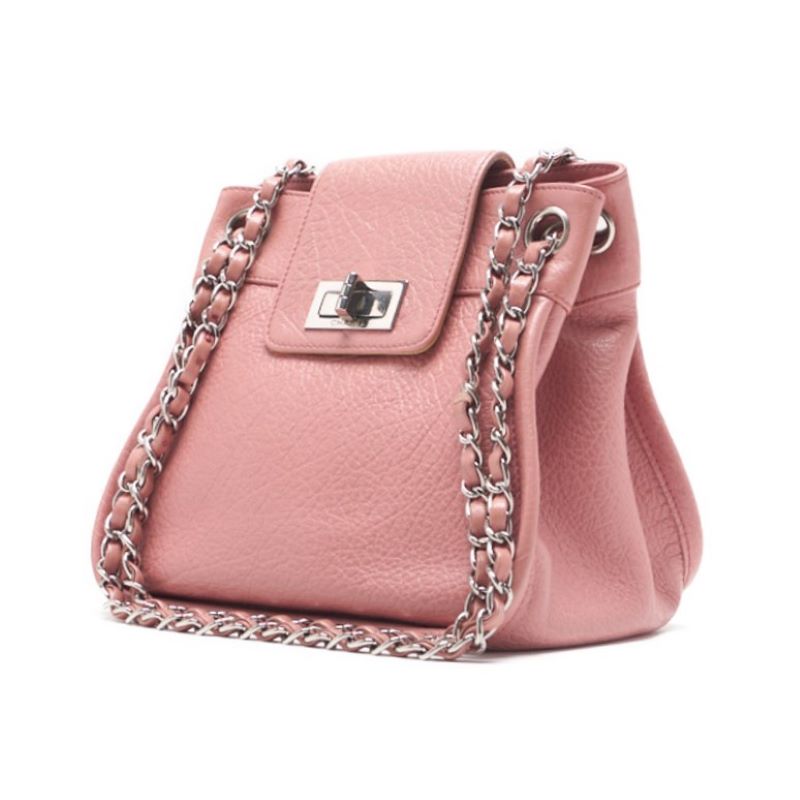 CHANEL 2.55 Lock Chain Shoulder  S Pink (Silver G ) Shoulder Bag Mini Shoulder Bag  Bag Hybrid ? Delivery? Netherlands Online