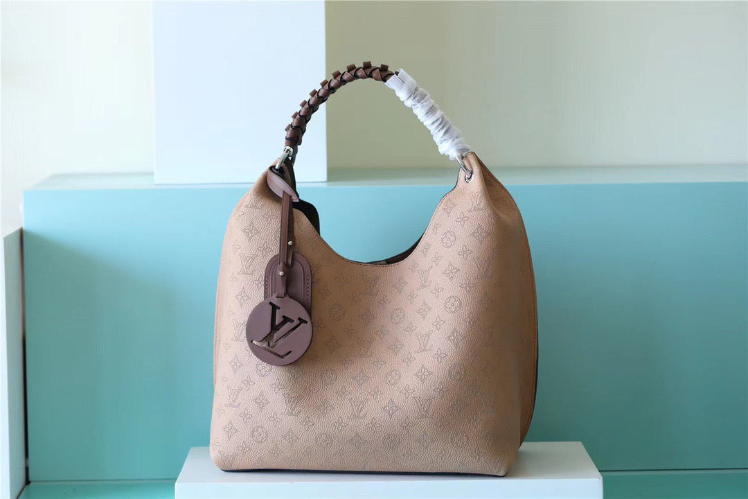 Top Quality Carmel Hobo Bag Mahina Galet For Women, Womens Handbags, Shoulder Bags And Crossbody Bags 13.8in/35cm Top Quality