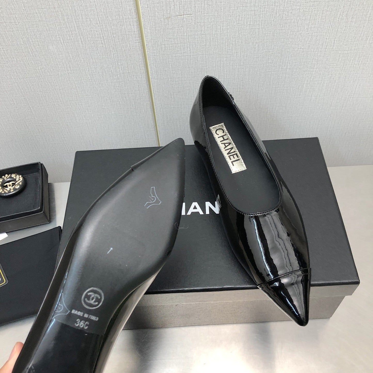 New 1:1 rep CHL High Heel Shoes 062