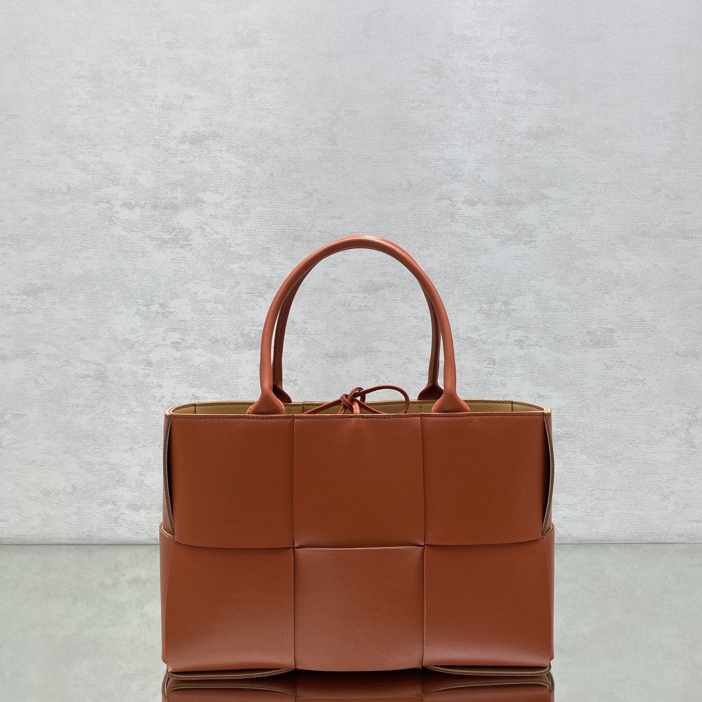 Top Quality Small Arco Tote Bag Orange, For Women, Bags 14.2in/36cm