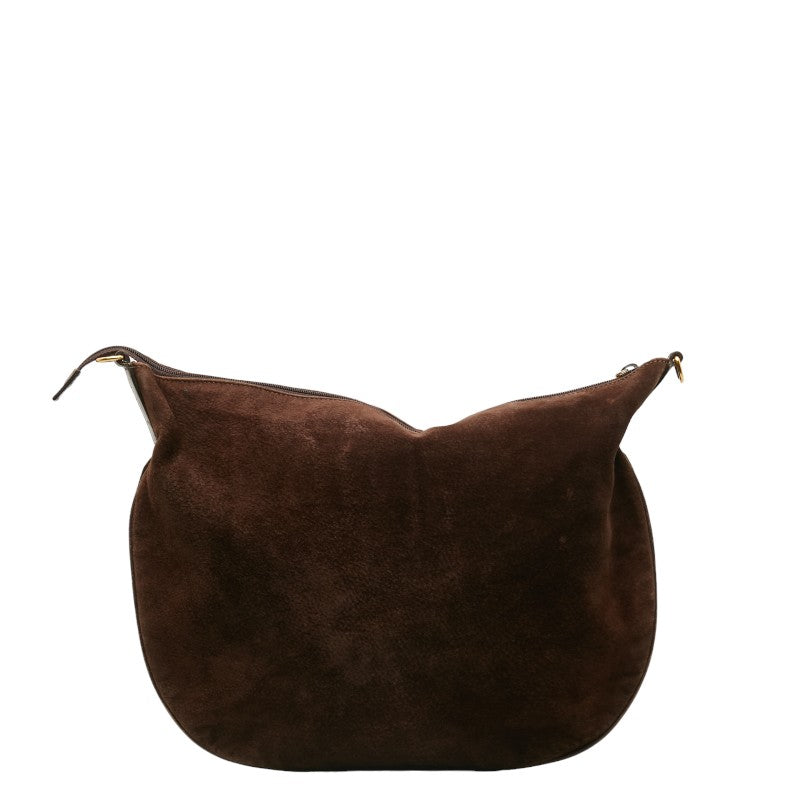 Gucci 001 115 1206 Brown Sweater Leather Lady Gucci