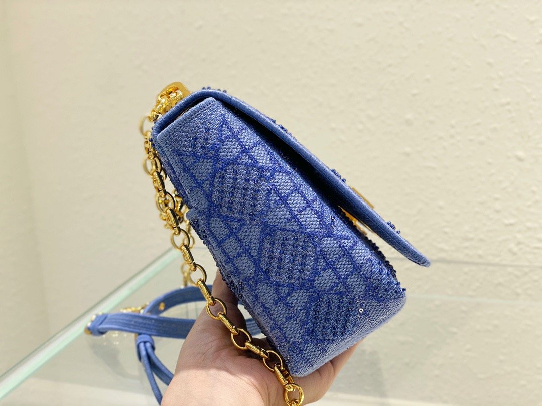 Top Quality MeTop Qualityum Caro Bag Blue, For Women, Womens Handbags 27.5cm/10.8in CD