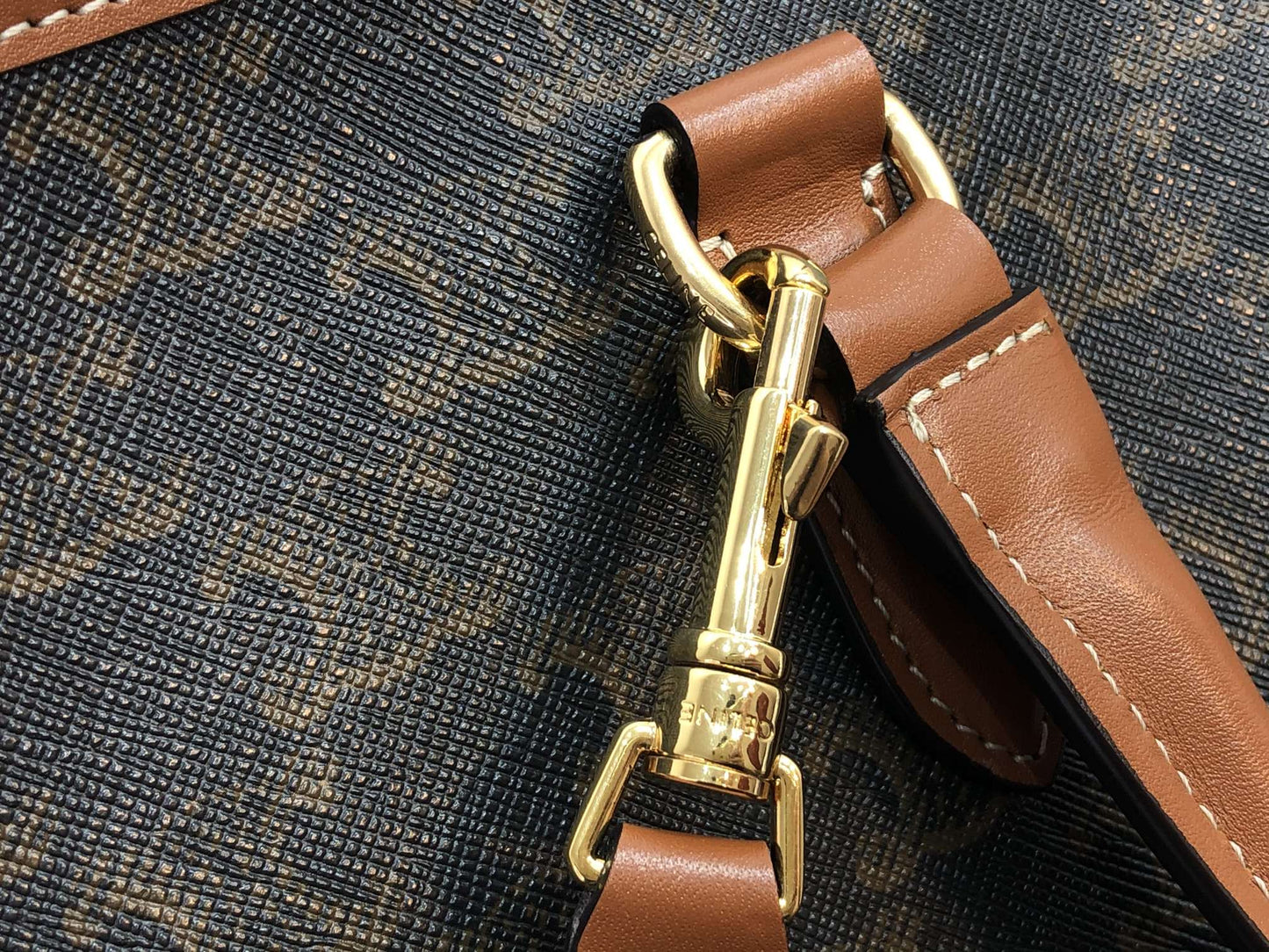 Top Quality Mini Horizontal Cabas In Triomphe Canvas Tan For Women 14in/35cm 199742BZJ.04LU