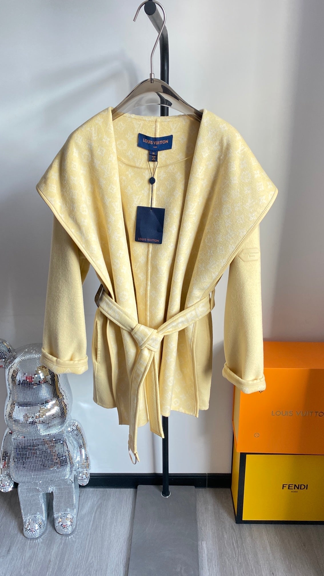 Luxury LUV Wrap Coat 034