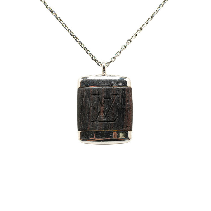 Louis Vuitton M65372 Silver Brown Metal Wood  Louis Vuitton
