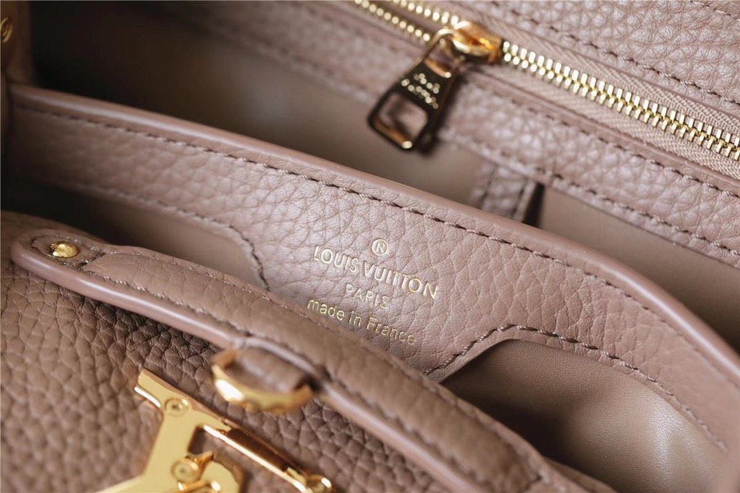 Top Quality Capucines BB Taurillon Light Brown For Women,  Shoulder And Crossbody Bags 26cm/10.6in Top Quality