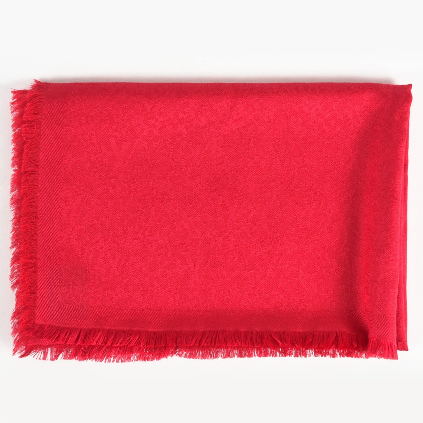 Louis Vuitton Monogram  Silk Wool Cashmere Shawl