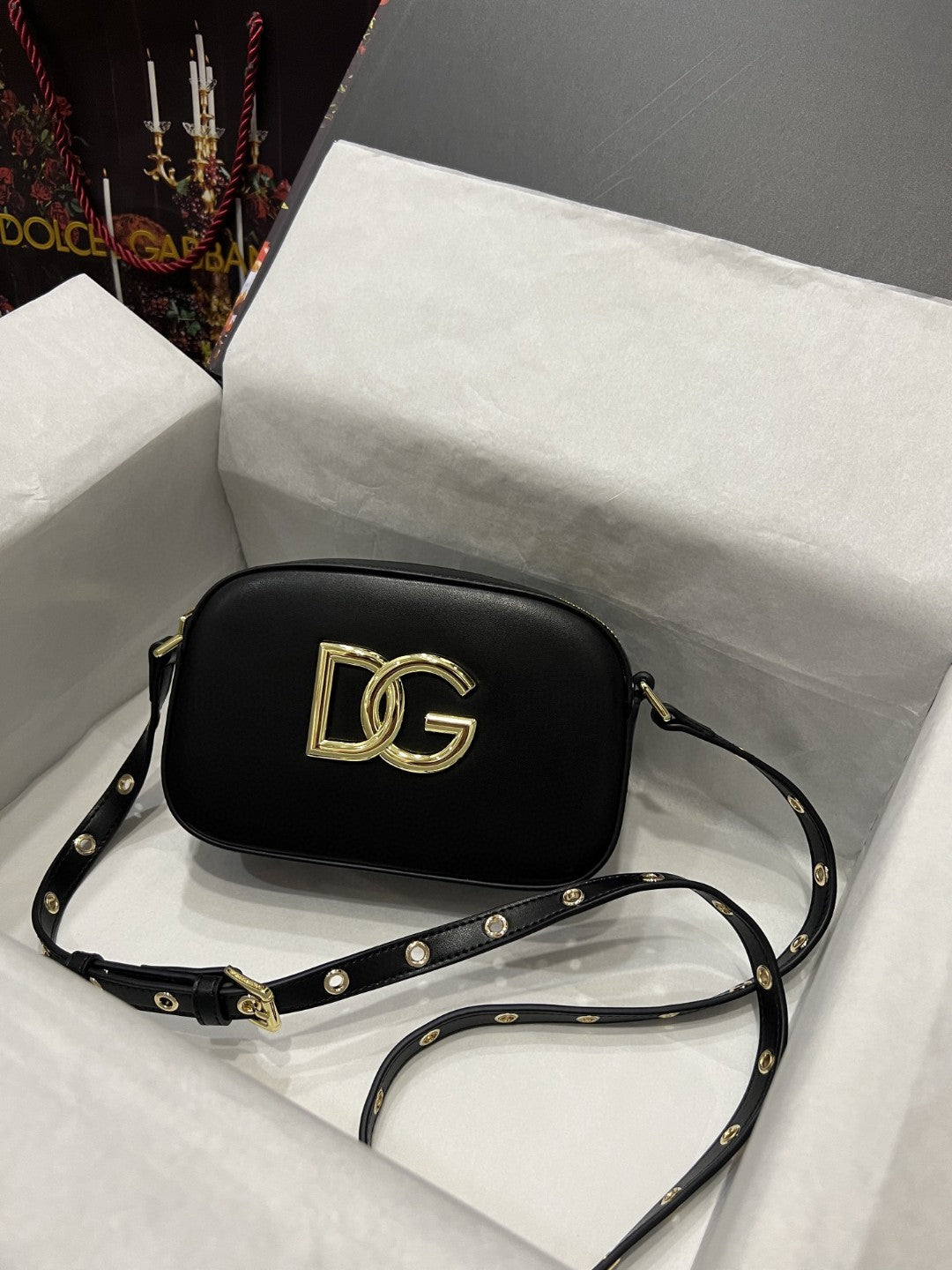 Top Quality Crossbody 3.5 Bag Black For Women 7.5in/19cm Top Quality Top Quality7095AW57680999